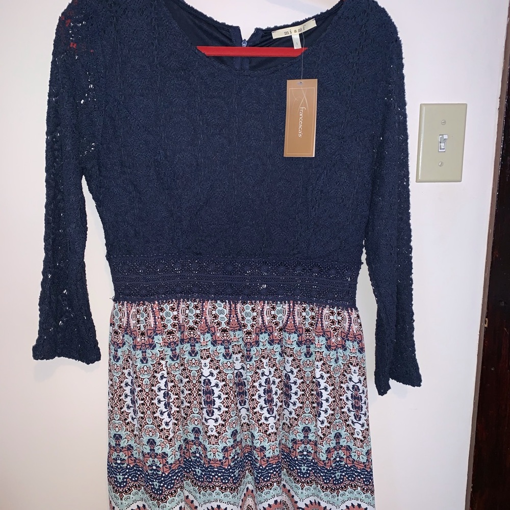 Francesca’s boho short dress